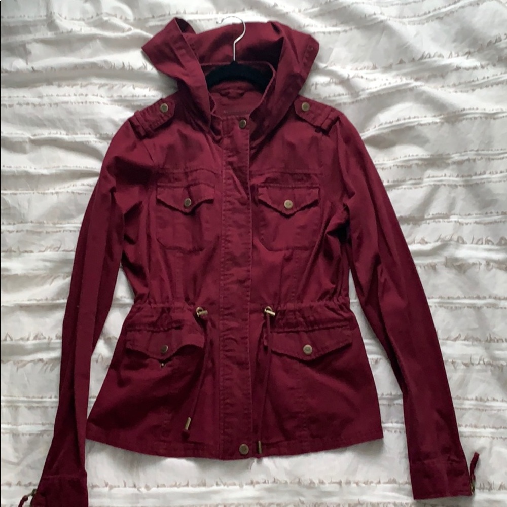 MAROON AEROPOSTALE JACKET